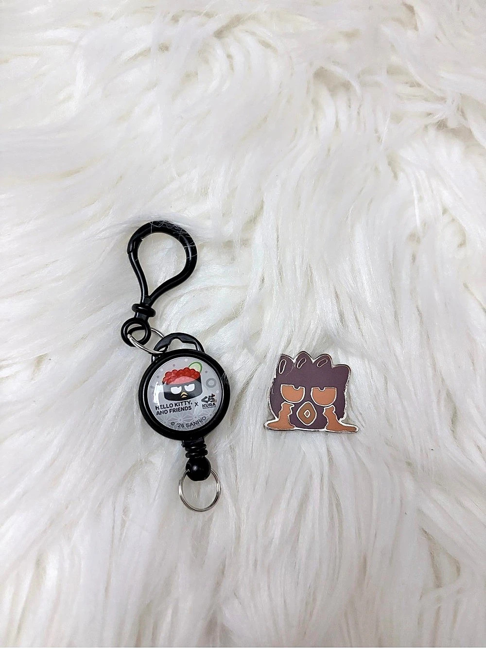 Sanrio Badtzmaru keychain & Enamel Pin